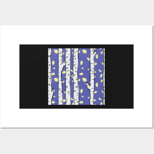 Birch Trees Posters and Art